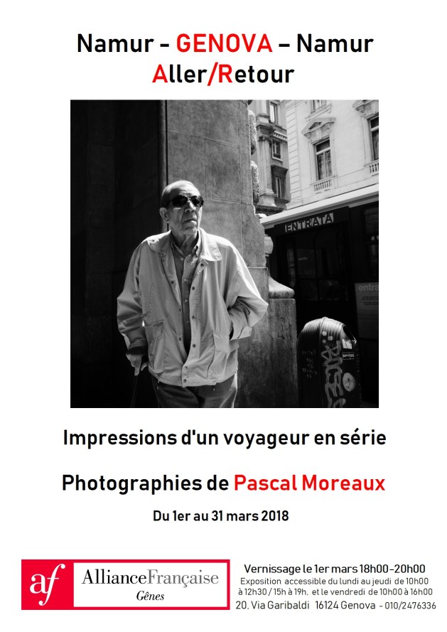 Affiche expo Mars 2018 Genova site